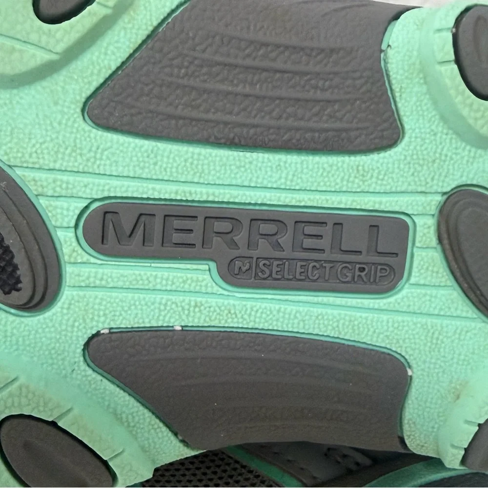 Merrell Grey Unisex Hydro H2O Hiker Water Shoes Sandals - Almost New - Big Kid 5